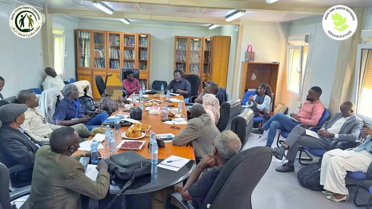 تنسيق إعلامي حقوقي مع منظمة ضحايا دارفور لتوثيق الانتهاكات في السودان